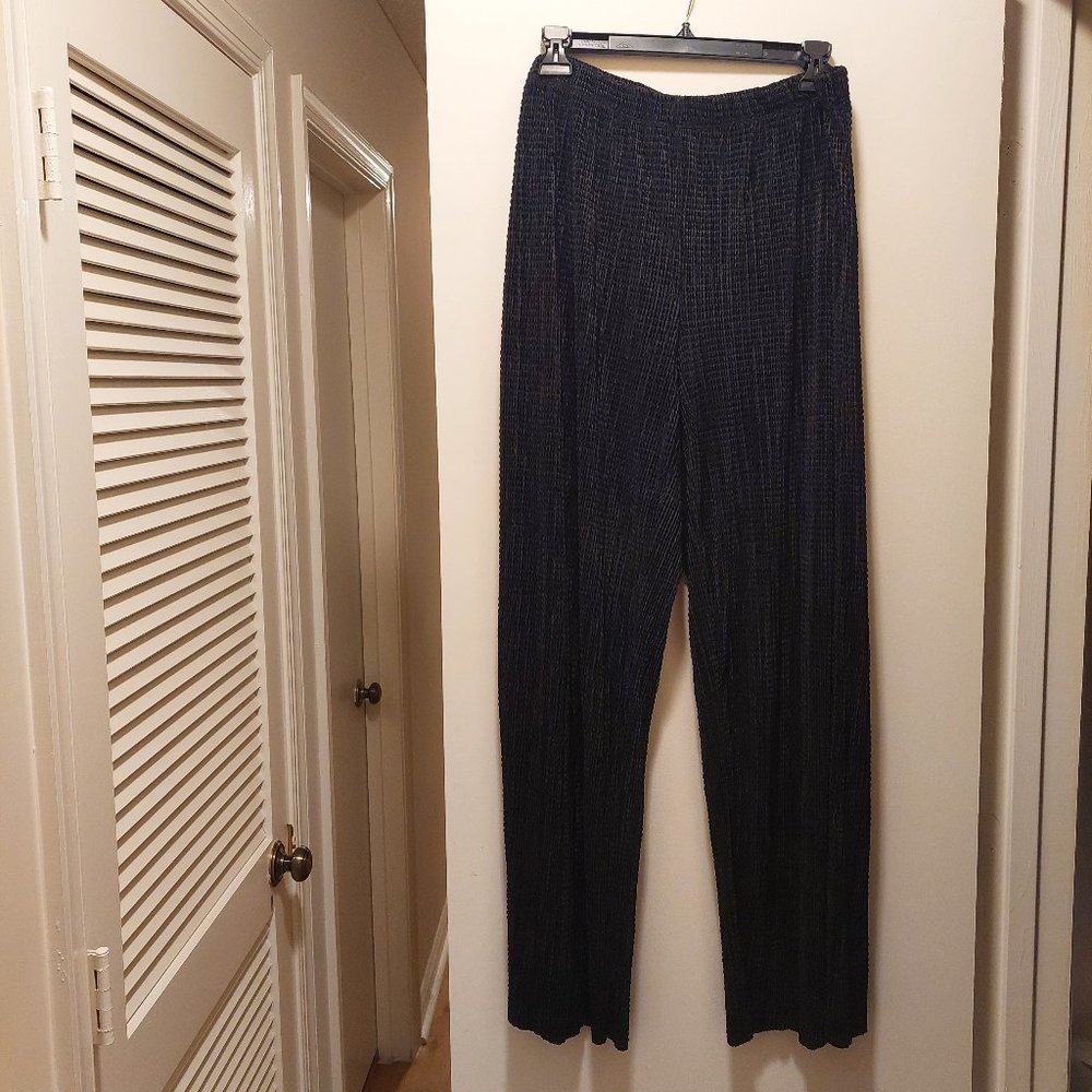 NWOT easy fit black wide-leg palazzo pants